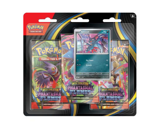 Pokémon TCG Mega Evolutions Phantasmal Flames: Triple Blister (Sneasel)