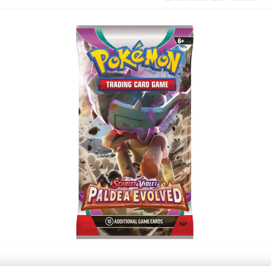 Pokémon TCG S&V Paldea Evolved: Single Pack (Random Art)