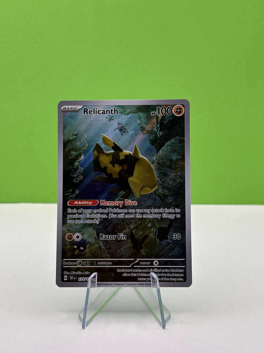 Pokémon TCG S&V Twilight Masquerade: Relicanth 173/162 (Illustration Rare)